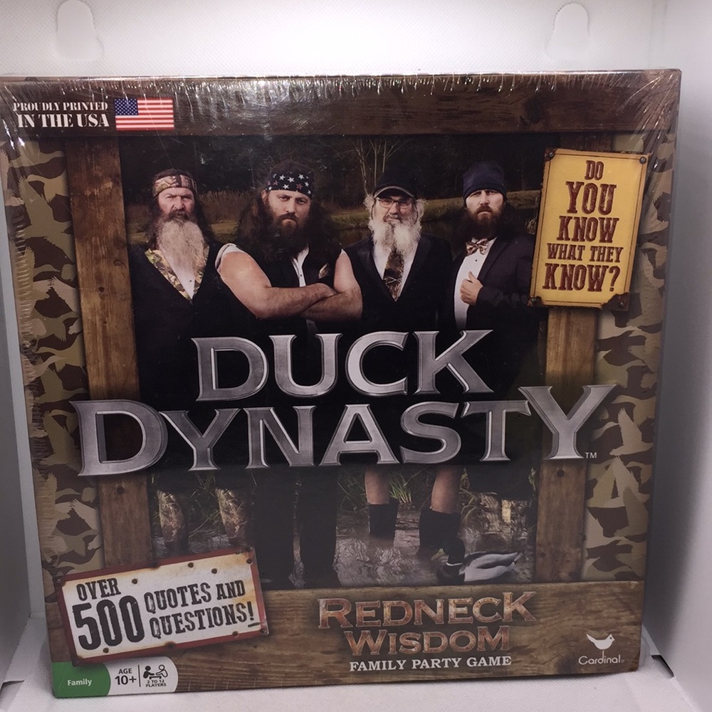 Duck Dynasty Redneck Wisdom Family Party Game A&E TV Show